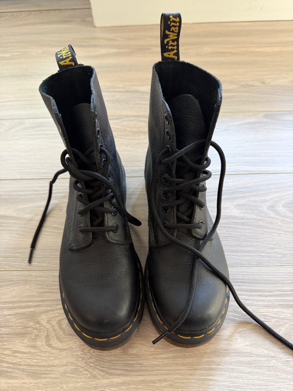 Dr. Martens 1460- Pascal Virginia Leather Lace Up Boots